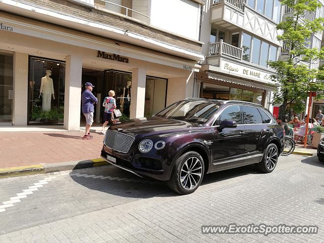 Bentley Bentayga spotted in Knokke Zoute, Belgium