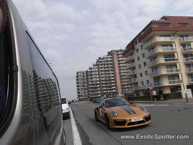 Porsche 911 spotted in Nieuwpoort, Belgium
