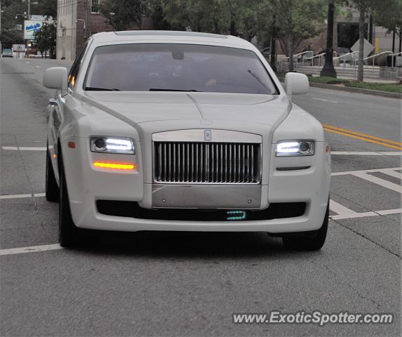 Rolls-Royce Ghost spotted in Buckhead, Georgia