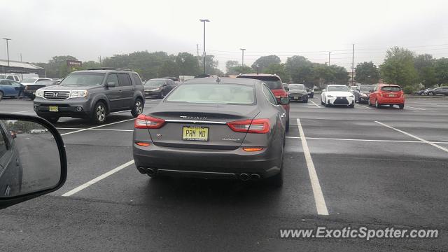 Maserati Quattroporte spotted in Brick, New Jersey
