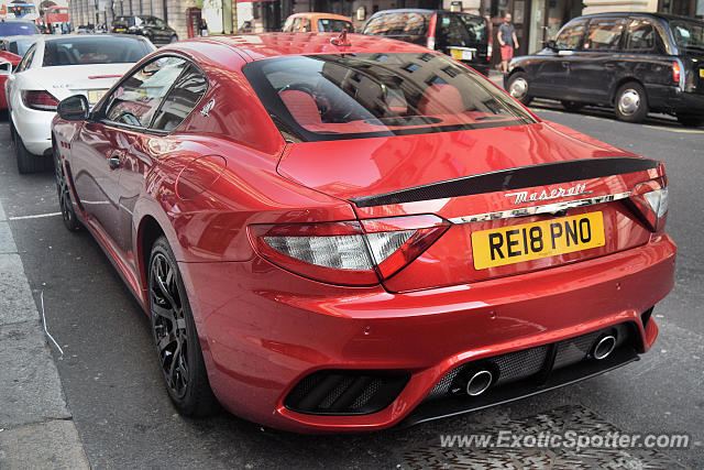 Maserati GranTurismo spotted in London, United Kingdom