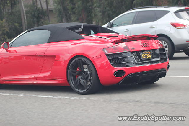 Audi R8 spotted in Irvine, United States