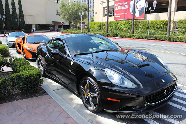 Ferrari California spotted in Newport Beach, California