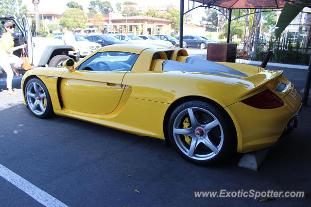Porsche Carrera GT spotted in Newport Beach, California