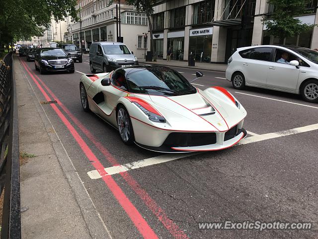 Ferrari LaFerrari spotted in London, United Kingdom