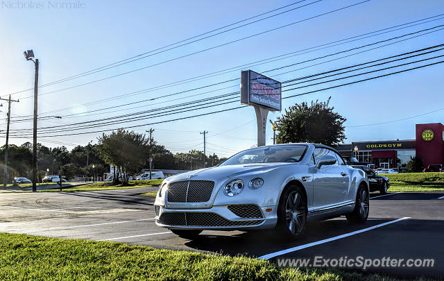 Bentley Continental spotted in Harrisburg, North Carolina