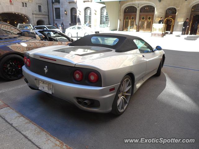 Ferrari 360 Modena spotted in Quebec City, Canada