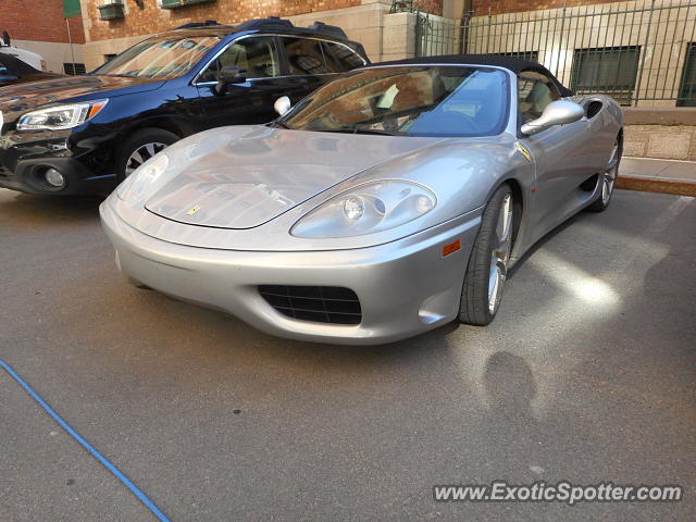 Ferrari 360 Modena spotted in Quebec City, Canada