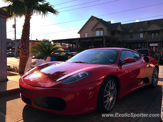 Ferrari F430 spotted in Kemah, Texas