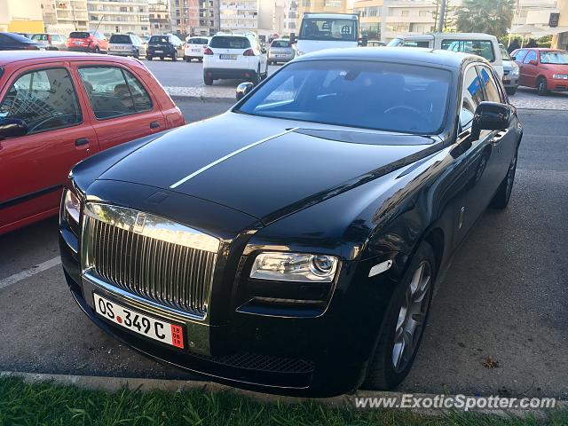 Rolls-Royce Ghost spotted in Quarteira, Portugal