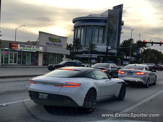 Aston Martin DB11 spotted in Ft Lauderdale, Florida