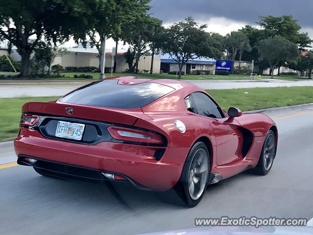 Dodge Viper spotted in Pompano Beach, Florida