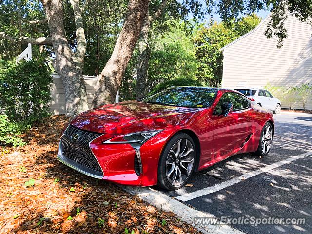 Lexus LC 500 spotted in Destin, Florida