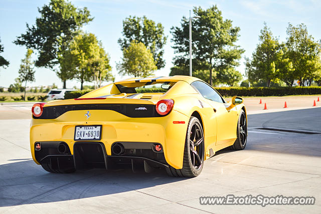 Ferrari 458 Italia spotted in Dallas, Texas