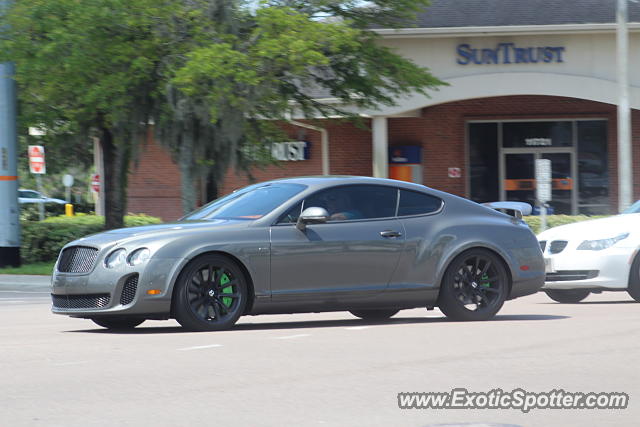 Bentley Continental spotted in Riverview, Florida