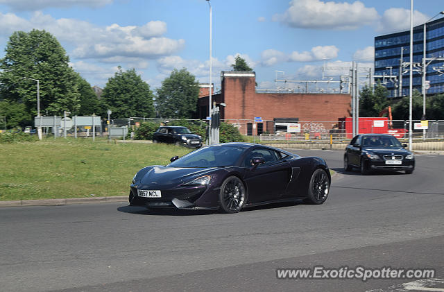 Mclaren 570S spotted in Reading, United Kingdom