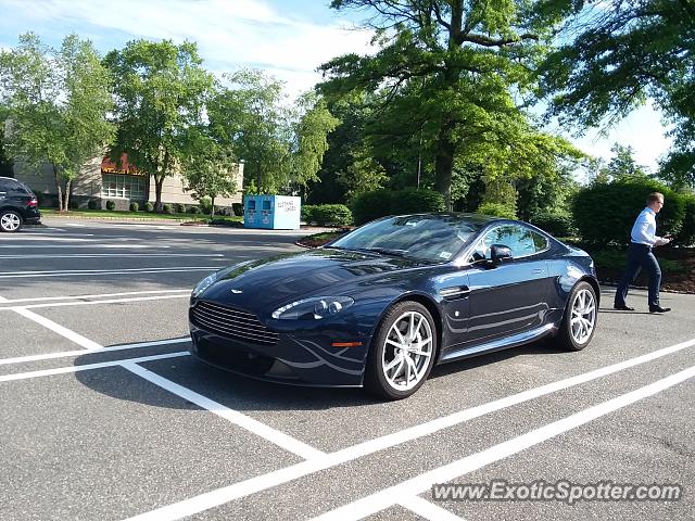 Aston Martin Vantage spotted in Warren, New Jersey