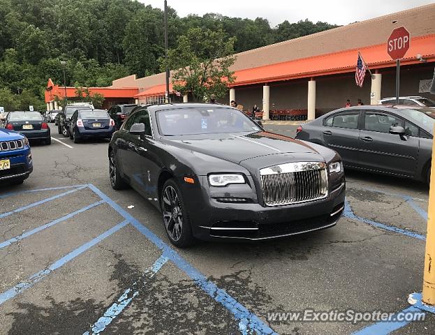 Rolls-Royce Wraith spotted in Watchung., New Jersey