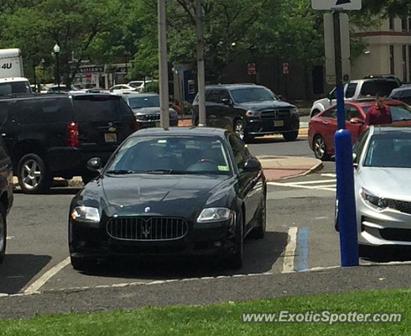 Maserati Quattroporte spotted in Wedtfield, New Jersey