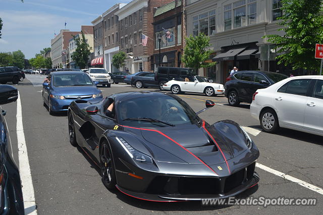 Ferrari LaFerrari spotted in Greenwich, Connecticut