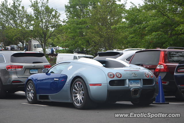 Bugatti Veyron spotted in Greenwich, Connecticut