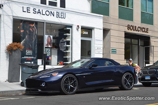 Aston Martin Vanquish spotted in Greenwich, Connecticut