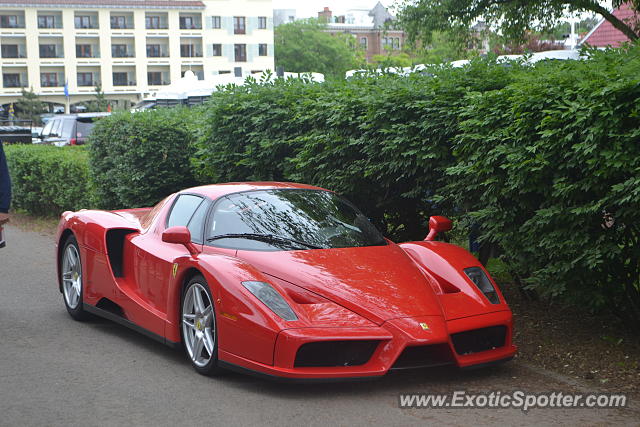 Ferrari Enzo spotted in Greenwich, Connecticut
