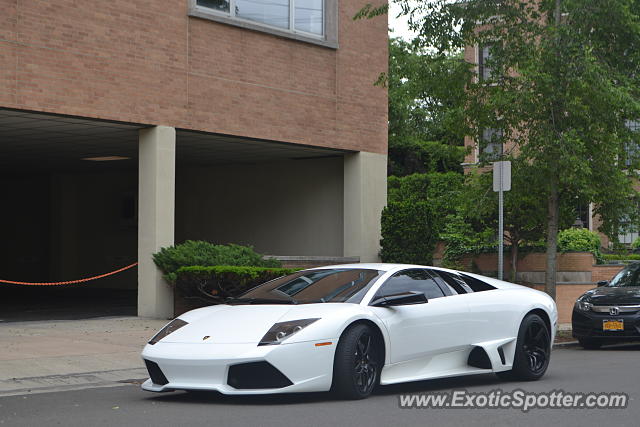 Lamborghini Murcielago spotted in Greenwich, Connecticut