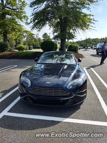 Aston Martin Vantage spotted in Warren, New Jersey