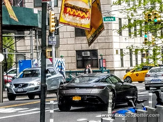 Aston Martin DB11 spotted in Manhattan, New York