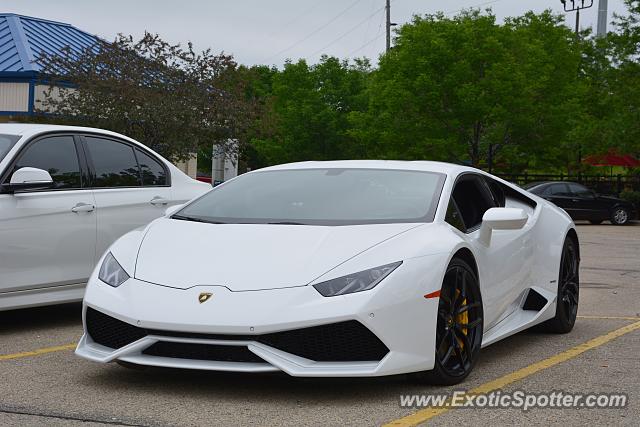 Lamborghini Huracan spotted in Madison, Wisconsin