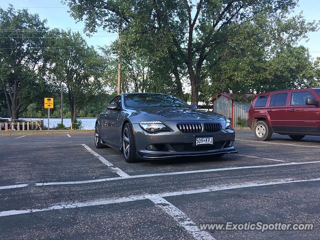 BMW M6 spotted in Stillwater, Minnesota