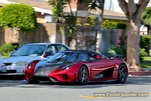 Koenigsegg Regera spotted in Orange County, California