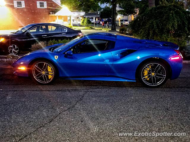 Ferrari 488 GTB spotted in Saddle river, New Jersey