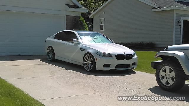 BMW M5 spotted in Grand Rapids, Michigan
