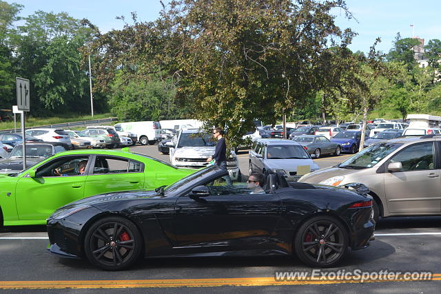 Jaguar F-Type spotted in Greenwich, Connecticut