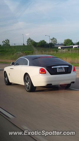 Rolls-Royce Wraith spotted in Lakeville, Minnesota