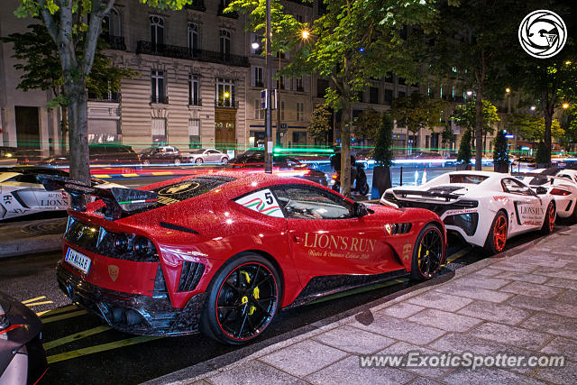 Ferrari 812 Superfast spotted in Paris, France