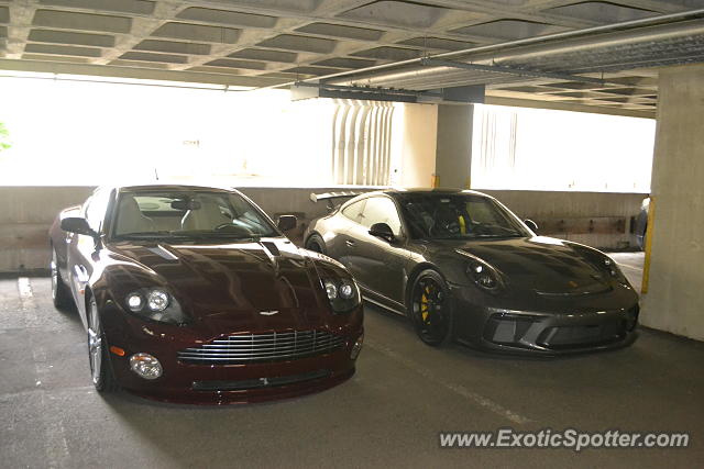 Aston Martin Vanquish spotted in Greenwich, Connecticut