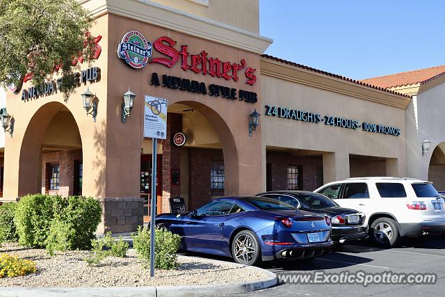 Ferrari California spotted in Las Vegas, Nevada