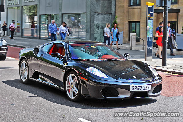 Ferrari F430 spotted in London, United Kingdom