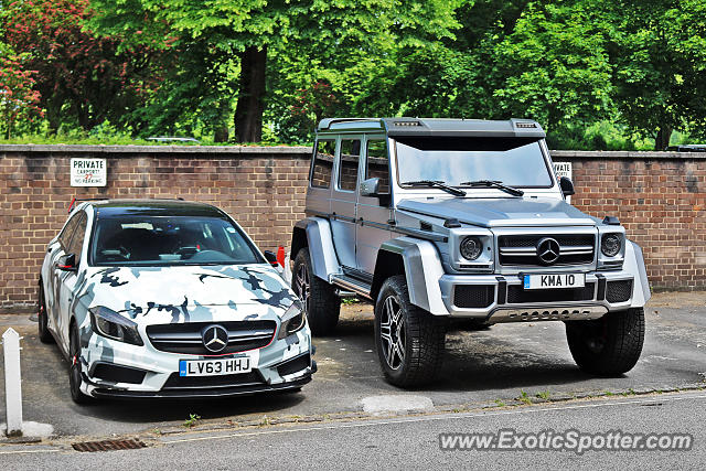 Mercedes 4x4 Squared spotted in London, United Kingdom