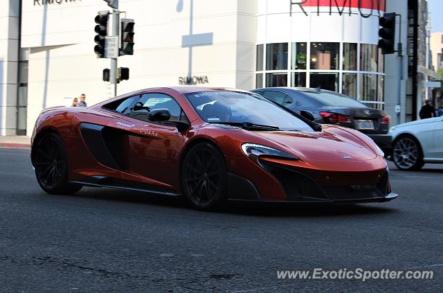 Mclaren 675LT spotted in Beverly Hills, California