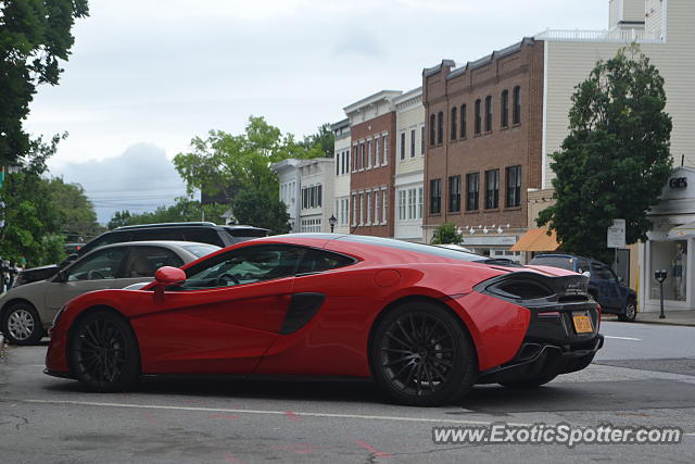 Mclaren 570S spotted in Greenwich, Connecticut