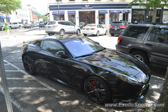 Jaguar F-Type spotted in Greenwich, Connecticut