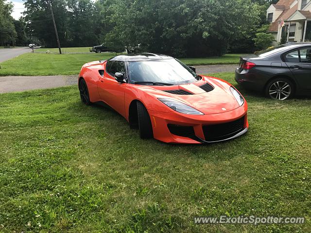 Lotus Evora spotted in Scotch Plains, New Jersey