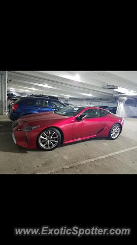 Lexus LC 500 spotted in Toledo, Ohio