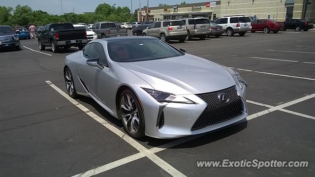 Lexus LC 500 spotted in Topeka, Kansas
