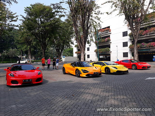 Ferrari F430 spotted in Jakarta, Indonesia