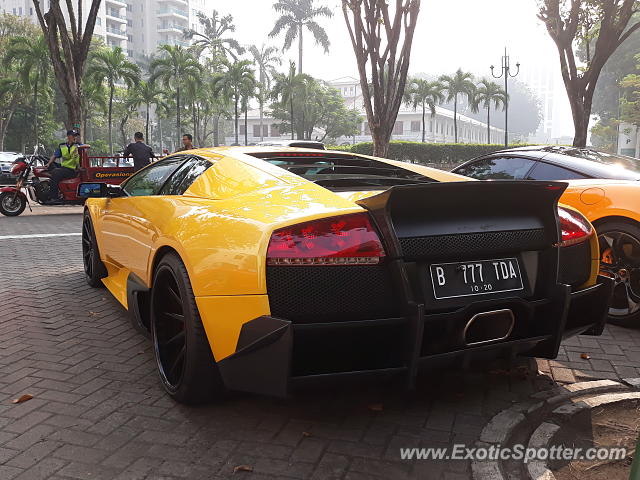 Lamborghini Murcielago spotted in Jakarta, Indonesia